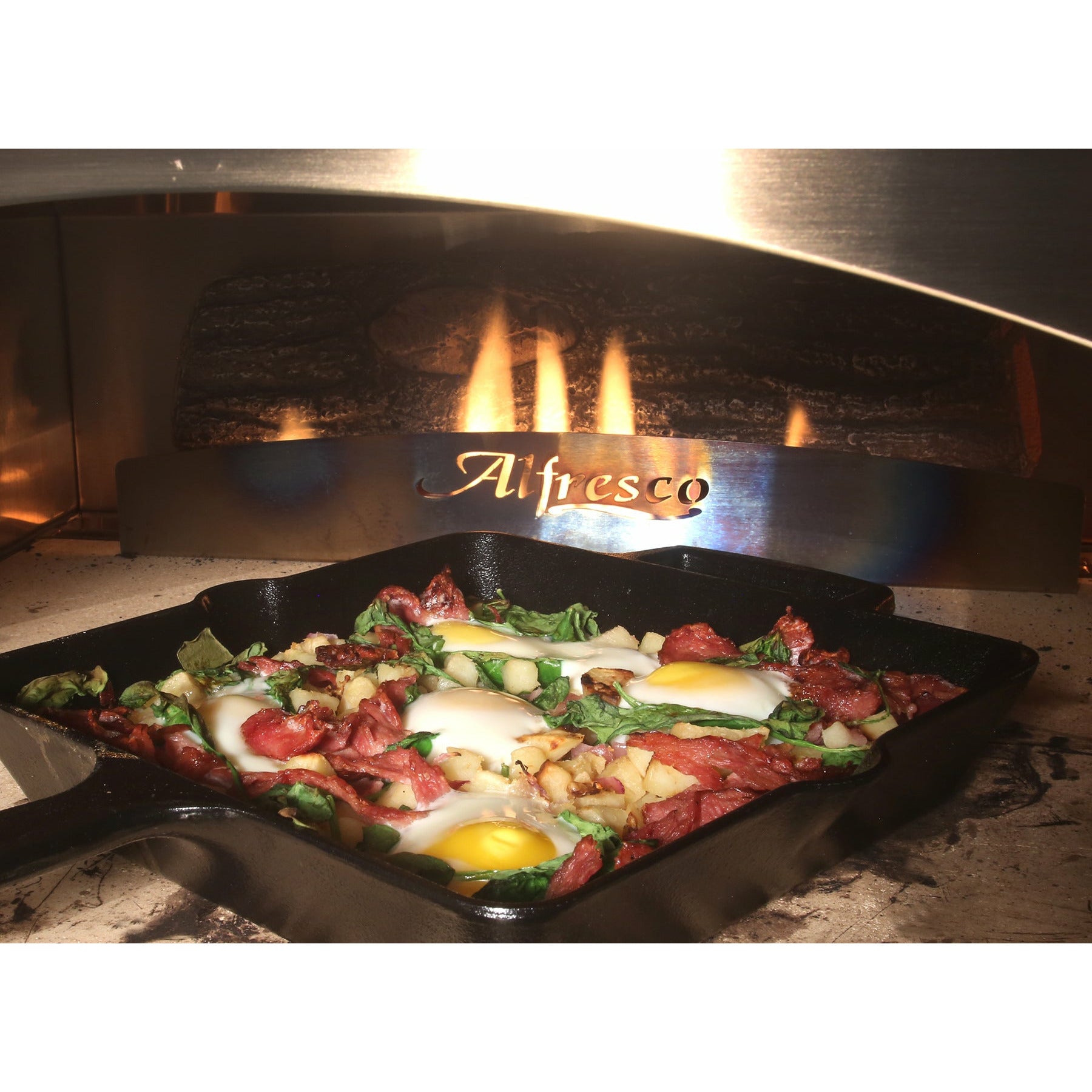 Pizza Oven Iron Skillet