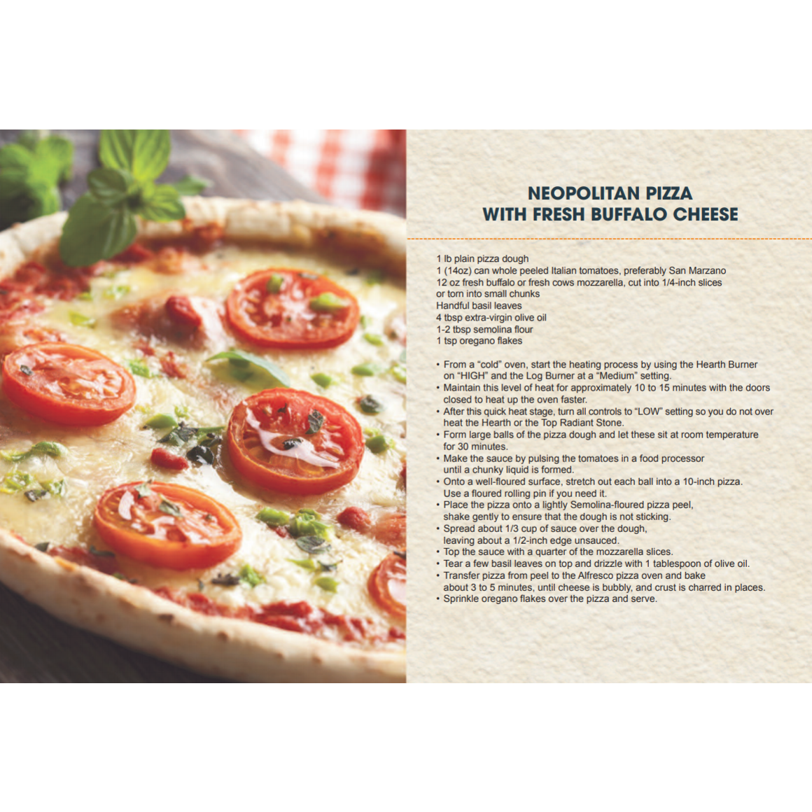 Alfresco Pizza Recipe