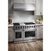 Thor Kitchen 48 in. 6.8 cu. ft. Double Oven Propane Gas Range in Stainless Steel, LRG4807ULP