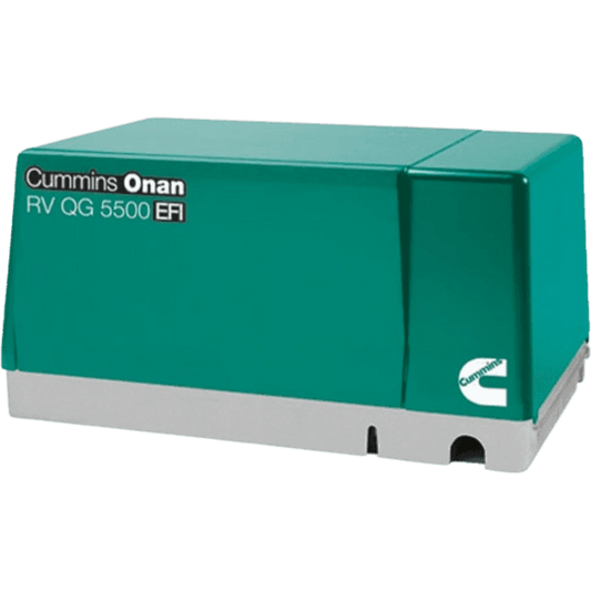 Cummins Onan QG 5500 5.5kW EFI RV Generator 5.5HGJAA-600 RV Gas Single Phase 120 Volt Air Cooled 30A/20A Breaker New