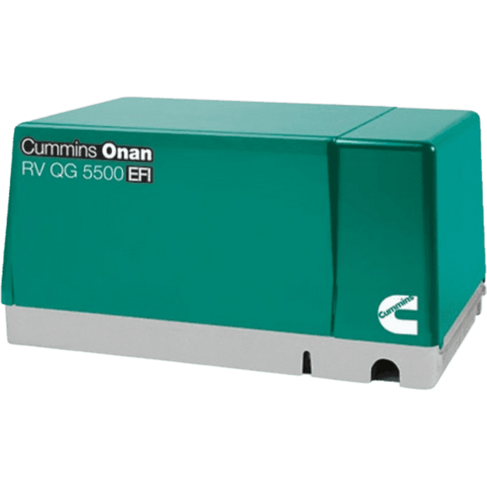 Cummins Onan QG 5500 5.5kW EFI RV Generator 5.5HGJAA-600 RV Gas Single Phase 120 Volt Air Cooled 30A/20A Breaker New