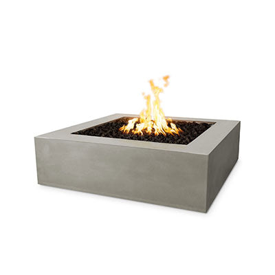  36" Quad Concrete Fire Pit Ash
