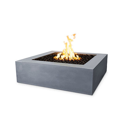  36" Quad Concrete Fire Pit Gray