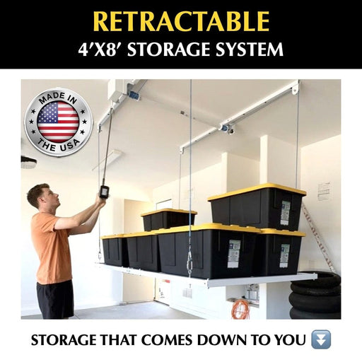 EZ Storage Retractable 4'x8' - Backyard Provider