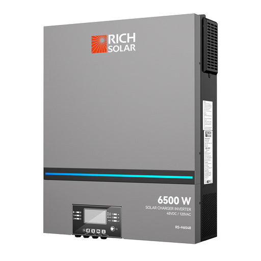 6500 Watt (6.5kW) 48 Volt Off-grid Hybrid Solar Inverter 550V PV Input - Backyard Provider