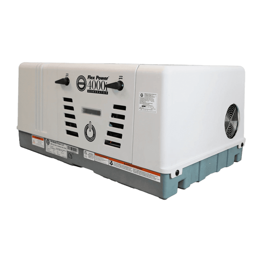 RVMP Flex Power 4000i Dual Fuel Mobile Generator 4.0kW Single Phase 120V 224cc OHV Air Cooled Gas or Propane New