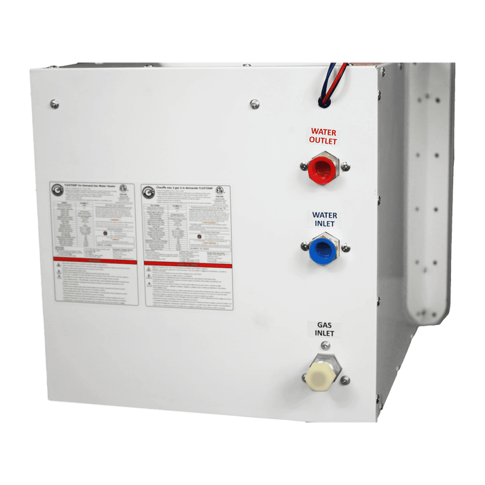 RVMP Flex Temp On Demand Tankless Water Heater Gas 2.1 GPM 55000 BTU with Remote Control New