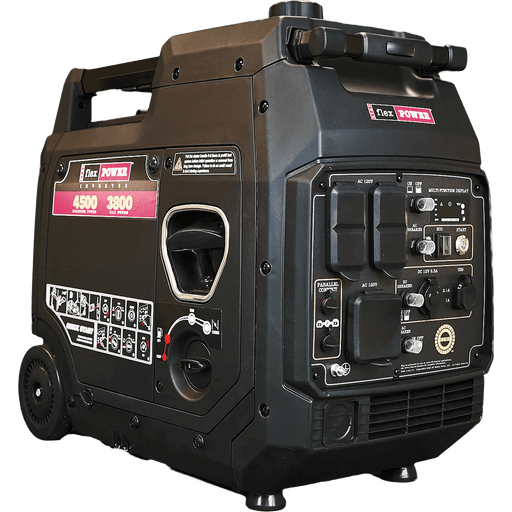 RVMP Flex Power 4500ies Inverter Generator 3600W/4500W Low THD RV and Parallel Ready Electric Start Gas New