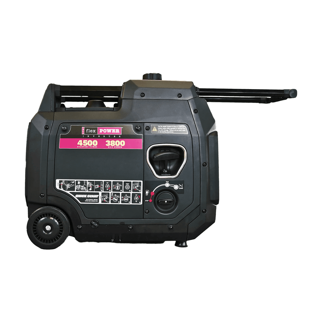 RVMP Flex Power 4500ies Inverter Generator 3600W/4500W Low THD RV and Parallel Ready Electric Start Gas New