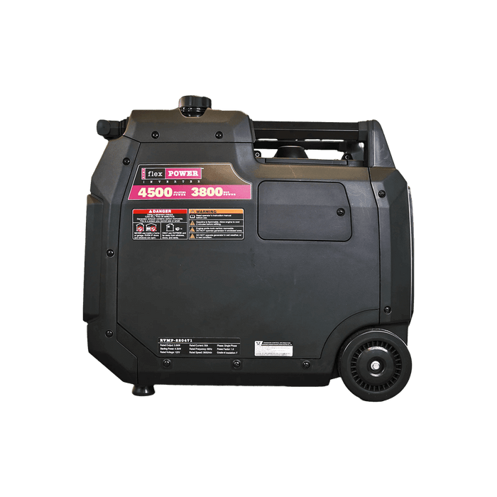 RVMP Flex Power 4500ies Inverter Generator 3600W/4500W Low THD RV and Parallel Ready Electric Start Gas New