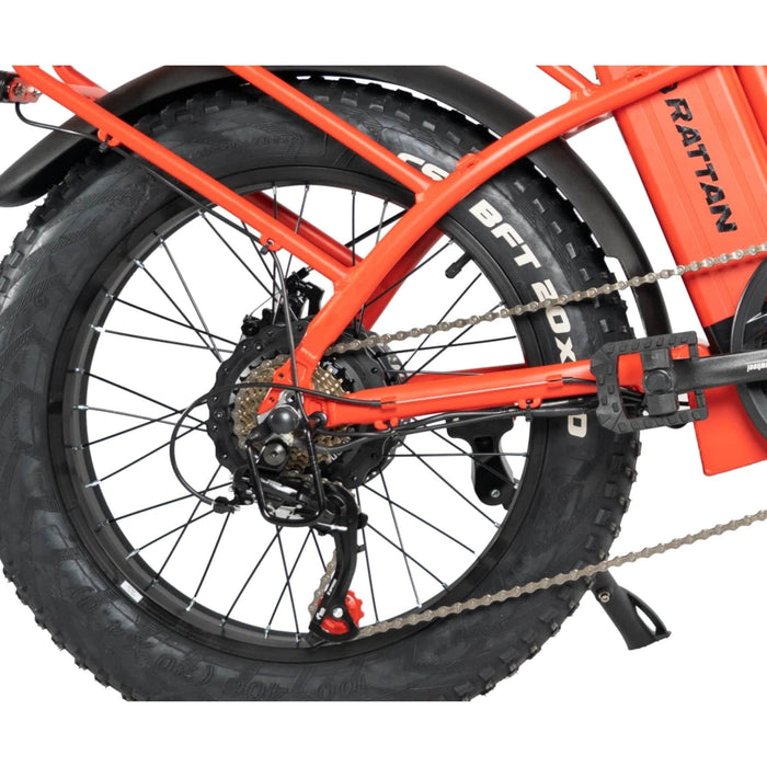 Rattan LF 750PRO Electric Bike - RAT-LF RED