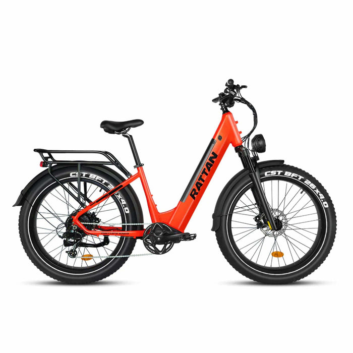 Rattan Pathfinder Step-Through Electric Bike - RPST-01