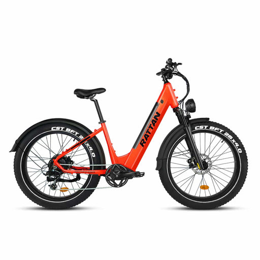 Rattan Pathfinder Step-Through Electric Bike - RPST-01