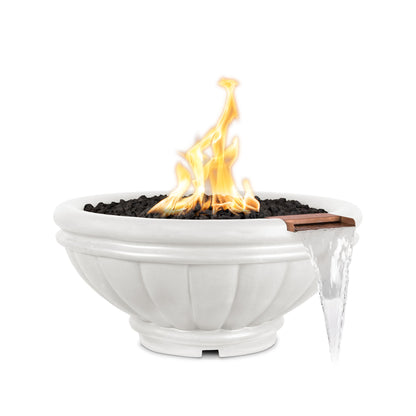 Roma Concrete Fire & Water Bowl Limestone