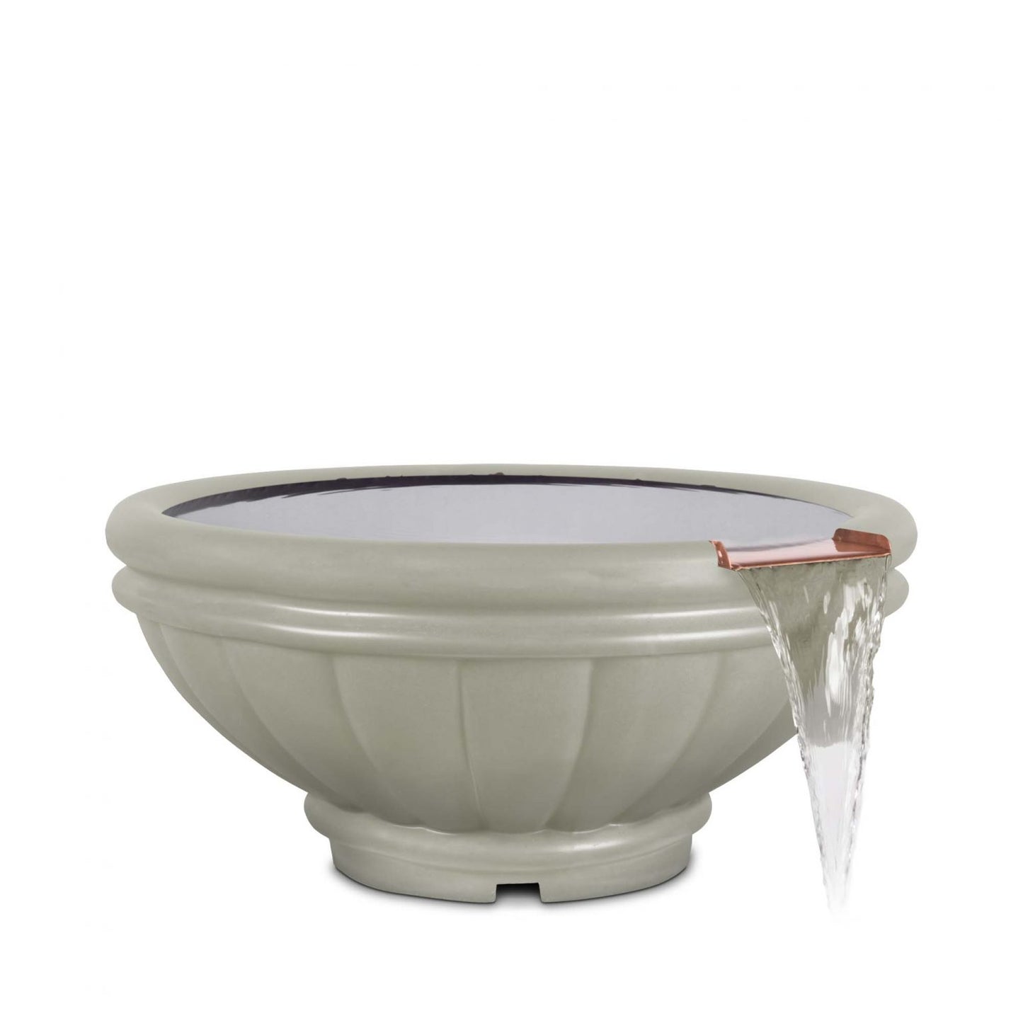 Roma Concrete Water Bowl Ash