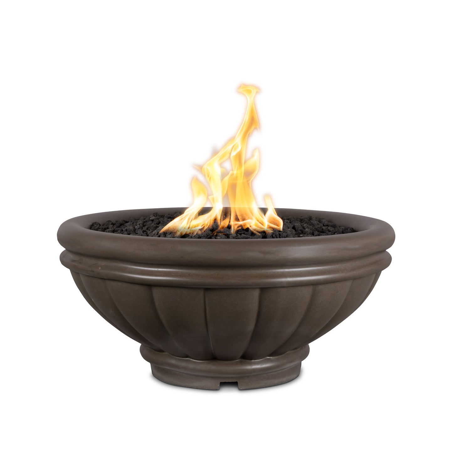 Roma Concrete Fire Bowl Chocolate