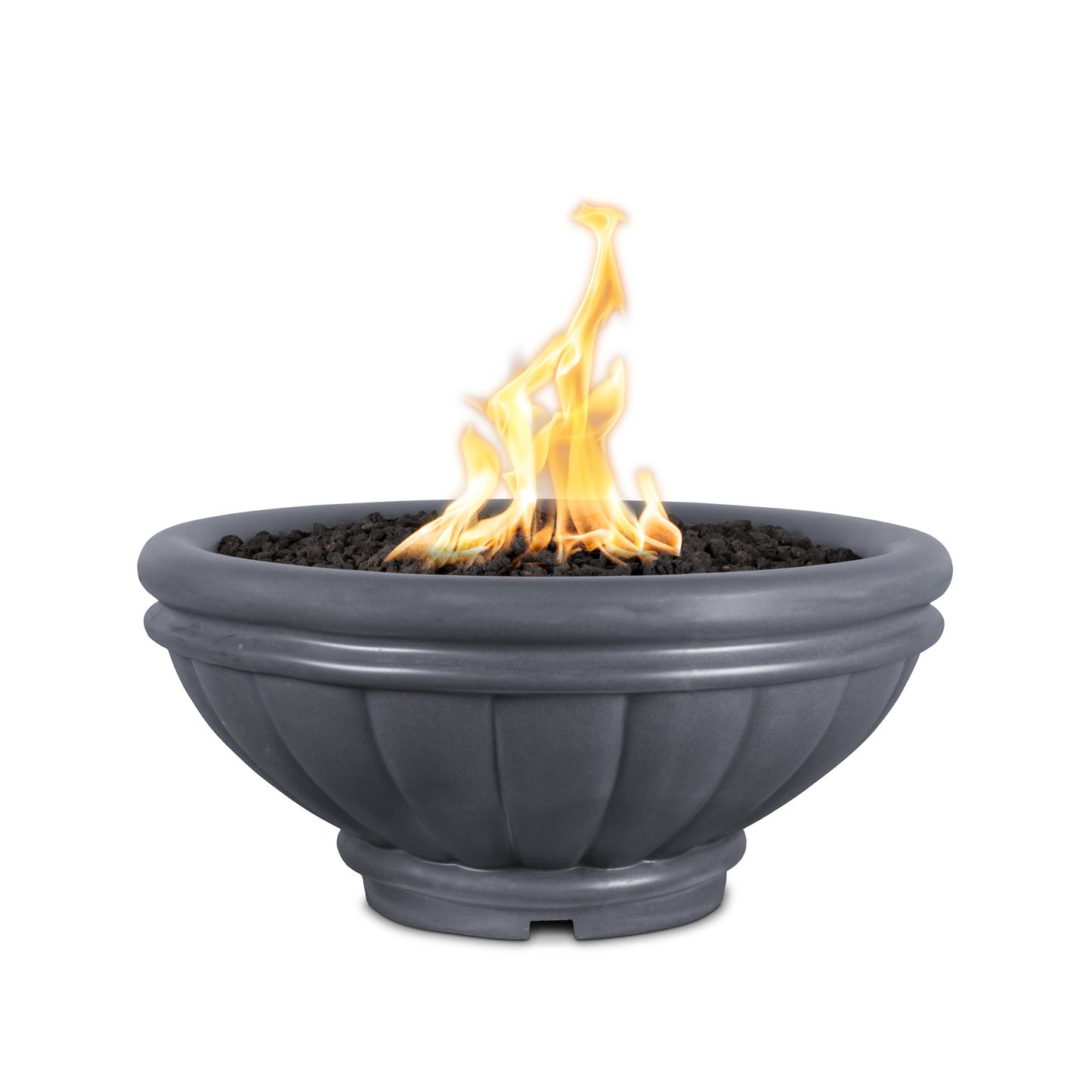 Roma Concrete Fire Bowl Gray