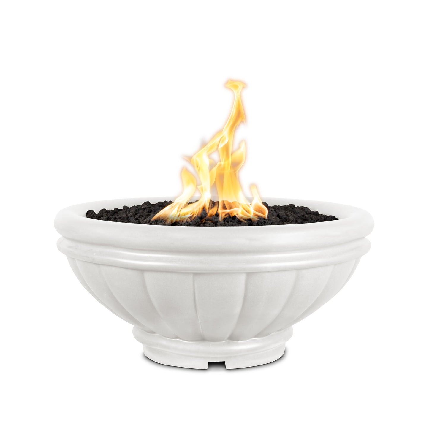 Roma Concrete Fire Bowl Limestone