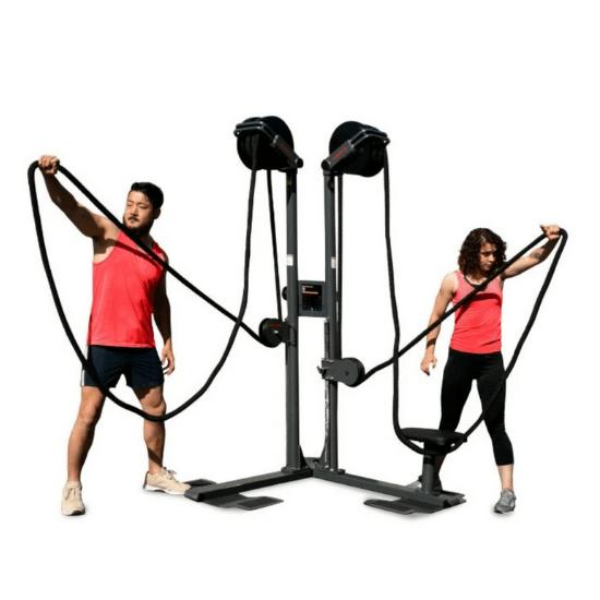 Ropeflex RX2500D Dual-Station Oryx Rope Trainer - Backyard Provider