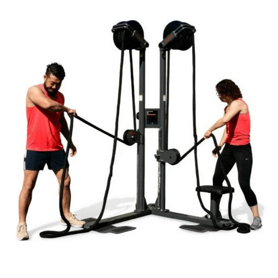 Ropeflex RX2500D Dual-Station Oryx Rope Trainer - Backyard Provider