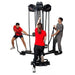 Ropeflex RX2500T Tri-Station Oryx Rope Pull Machine - Backyard Provider