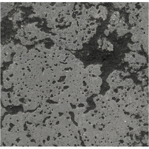 Baston Concrete Fire Pillar Rustic Gray Swatch