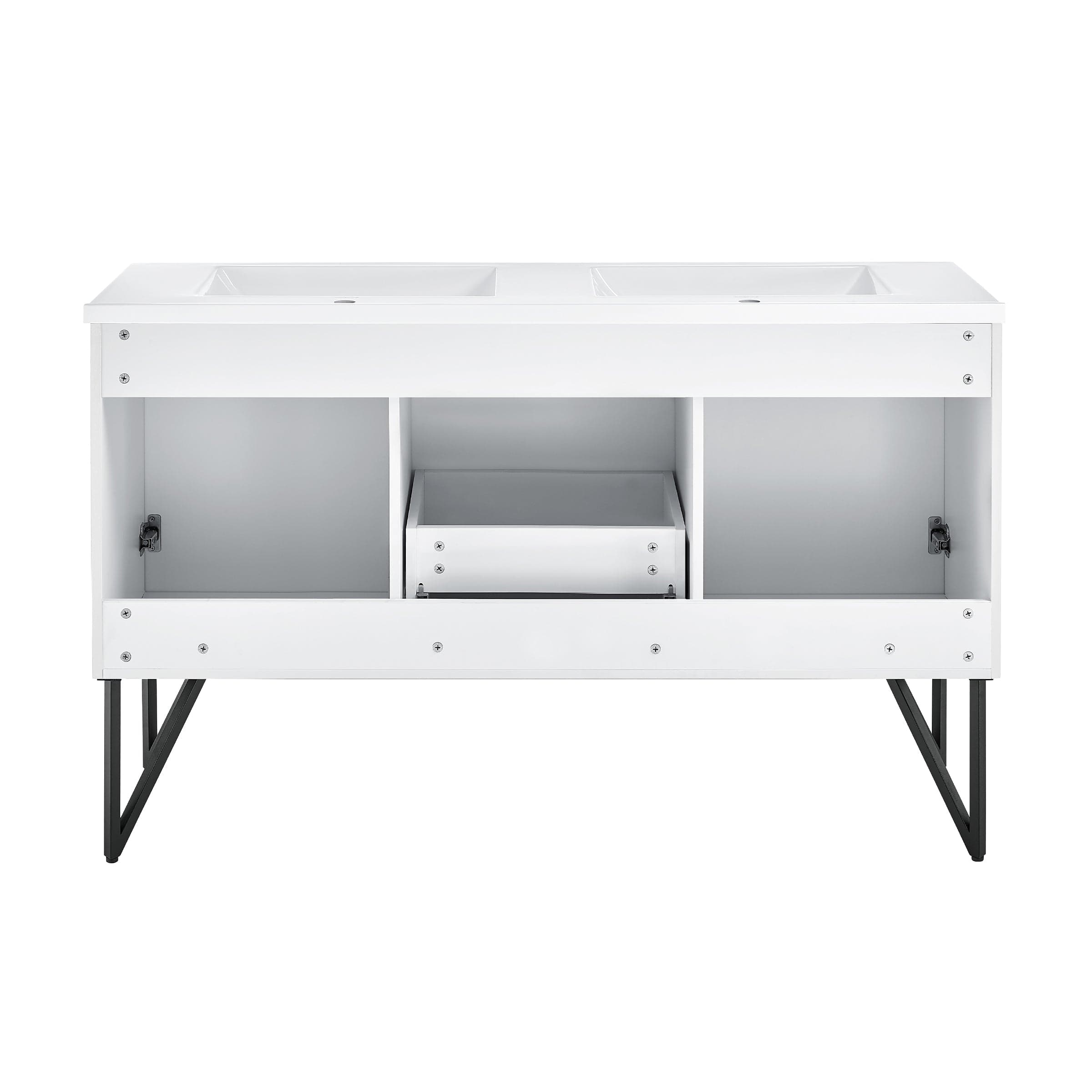 Swiss Madison Annecy 60" Bathroom Vanity in White - SM-BV216 - Backyard Provider