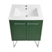 Swiss Madison Annecy 24" Bathroom Vanity in Atlas Green - SM-BV254EN - Backyard Provider