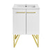 Swiss Madison Annecy 24" Bathroom Vanity in Galaxy White - SM-BV255W - Backyard Provider