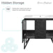 Swiss Madison Annecy 36" Bathroom Vanity in Phantom Black - SM-BV261B - Backyard Provider