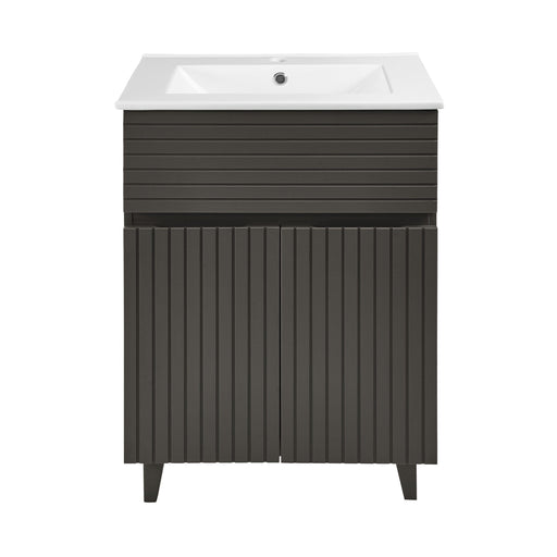 Swiss Madison Bernay 24" Bathroom Vanity in Cedar Grey - SM-BV271CG - Backyard Provider