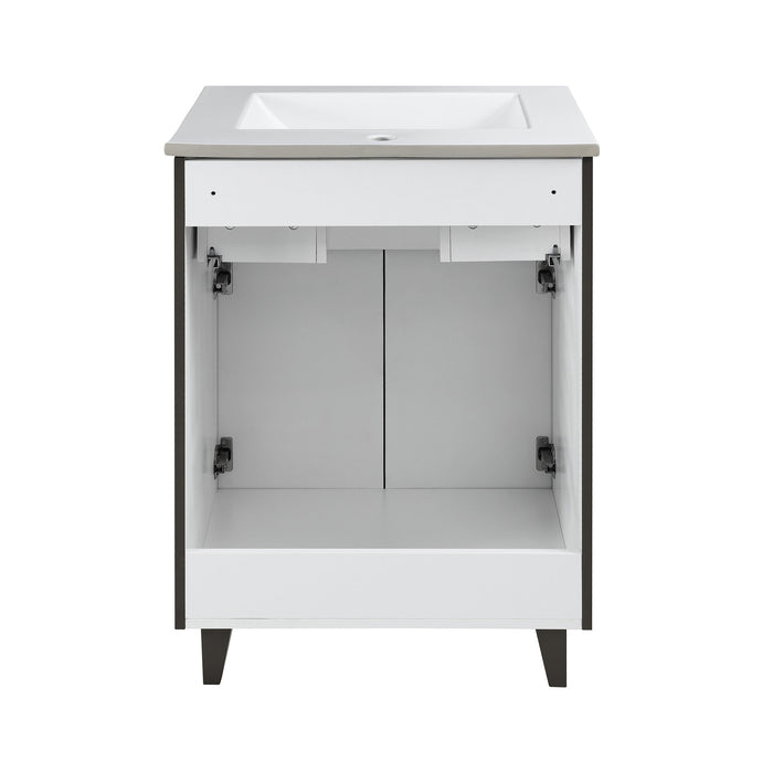 Swiss Madison Bernay 24" Bathroom Vanity in Cedar Grey - SM-BV271CG - Backyard Provider