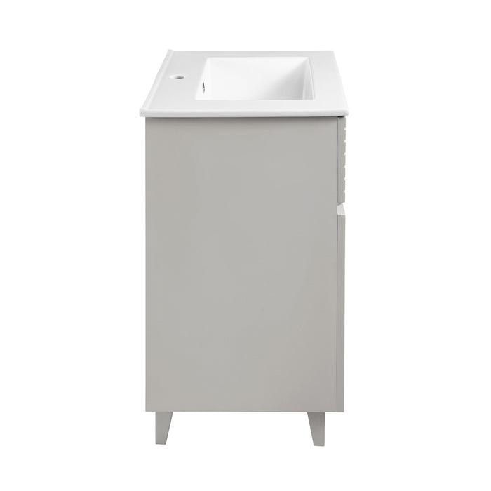 Swiss Madison Bernay 24" Bathroom Vanity in Shell - SM-BV271SH - Backyard Provider