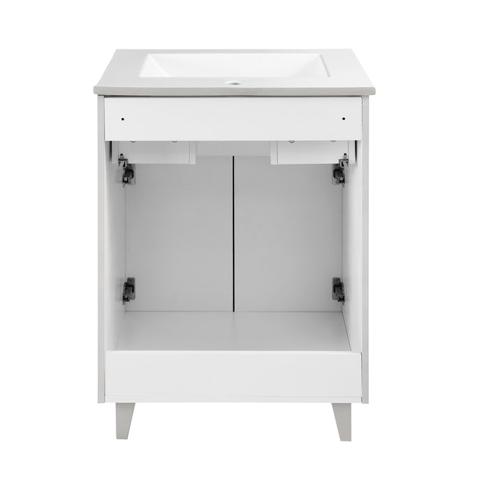 Swiss Madison Bernay 24" Bathroom Vanity in Shell - SM-BV271SH - Backyard Provider