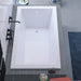 Swiss Madison Voltaire 54" x 30" Reversible Drain Drop-In Bathtub - SM-DB572 - Backyard Provider