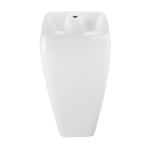 Swiss Madison Carré One-Piece Pedestal Sink - SM-PS311 - Backyard Provider