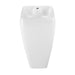 Swiss Madison Carré One-Piece Pedestal Sink - SM-PS311 - Backyard Provider