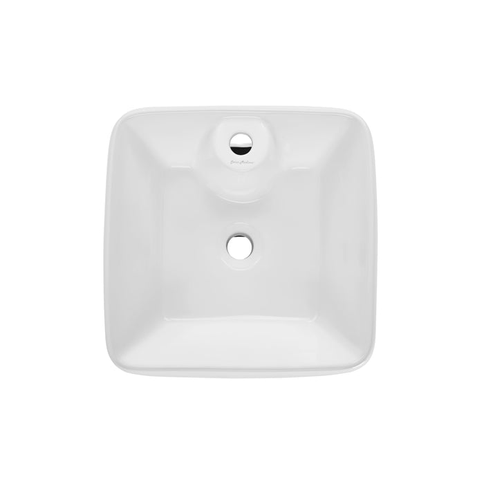 Swiss Madison Carré One-Piece Pedestal Sink - SM-PS311 - Backyard Provider