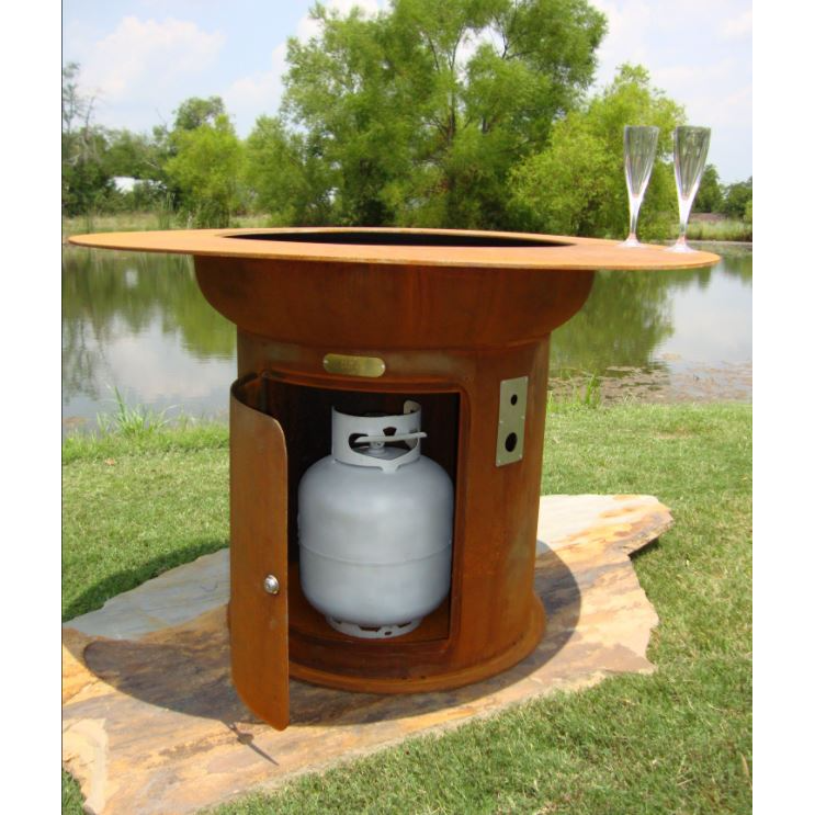 Fire Pit Art Saturn Fire Pit