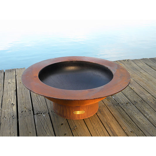 Fire Pit Art Saturn with Lid Fire Pit Empty Pit