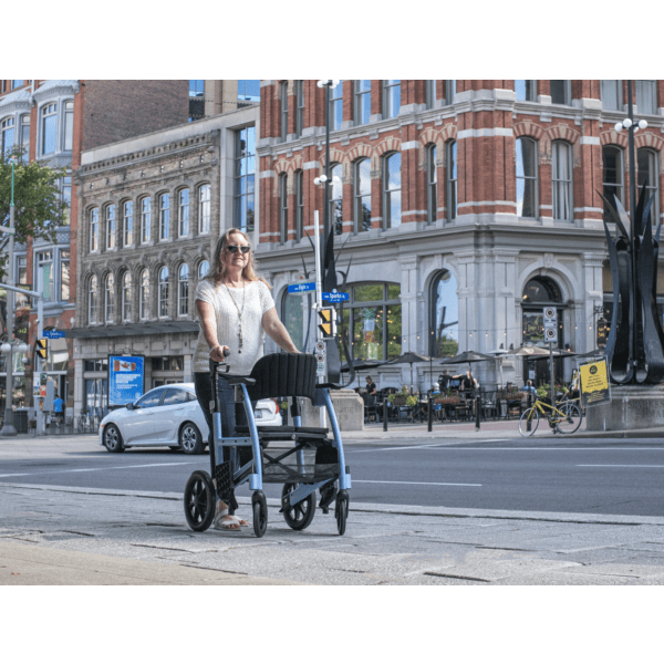 Triumph Prestige Hybrid 2 in 1 Rollator Wheelchair