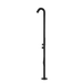 Heatgene Black Stainless Steel Freestanding Outdoor Shower with Handheld Shower for Outside/Swimming Pools - Backyard Provider