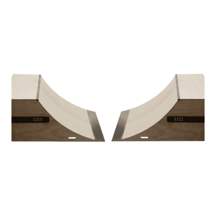 OC Ramp Quarter Pipes Ramps – Two 3 Foot - Backyard Provider