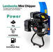 Landworks GUO033 7HP 212CC Gas Engine 3" Max Branch Diameter Wood Chipper and Shredder New