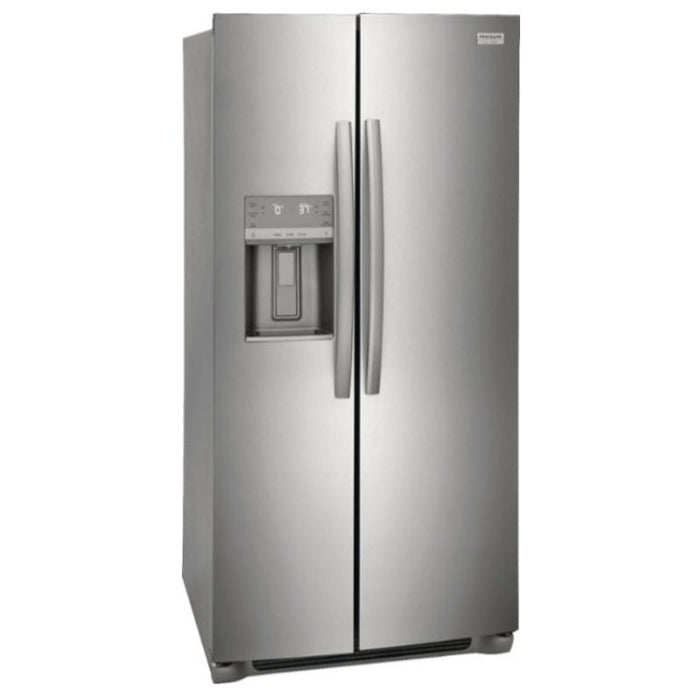 D2C Frigidaire Gallery 22.3 Cu. Ft., 33" Side-by-Side Refrigerator - Stainless Steel - Backyard Provider