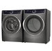 Electrolux - Electric Dryer in Titanium Front Load Perfect Steam- 8.0 Cu. Ft - Backyard Provider