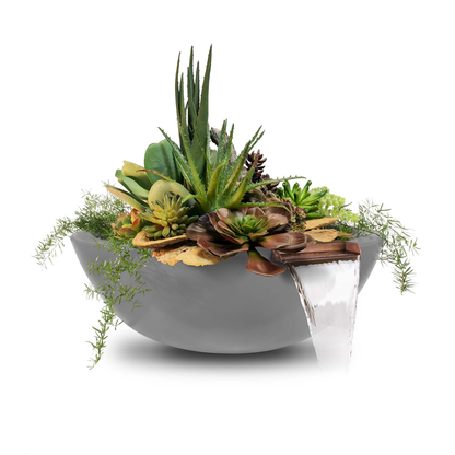 Sedona-GFRC-Planter-and-Water-Natural-Gray
