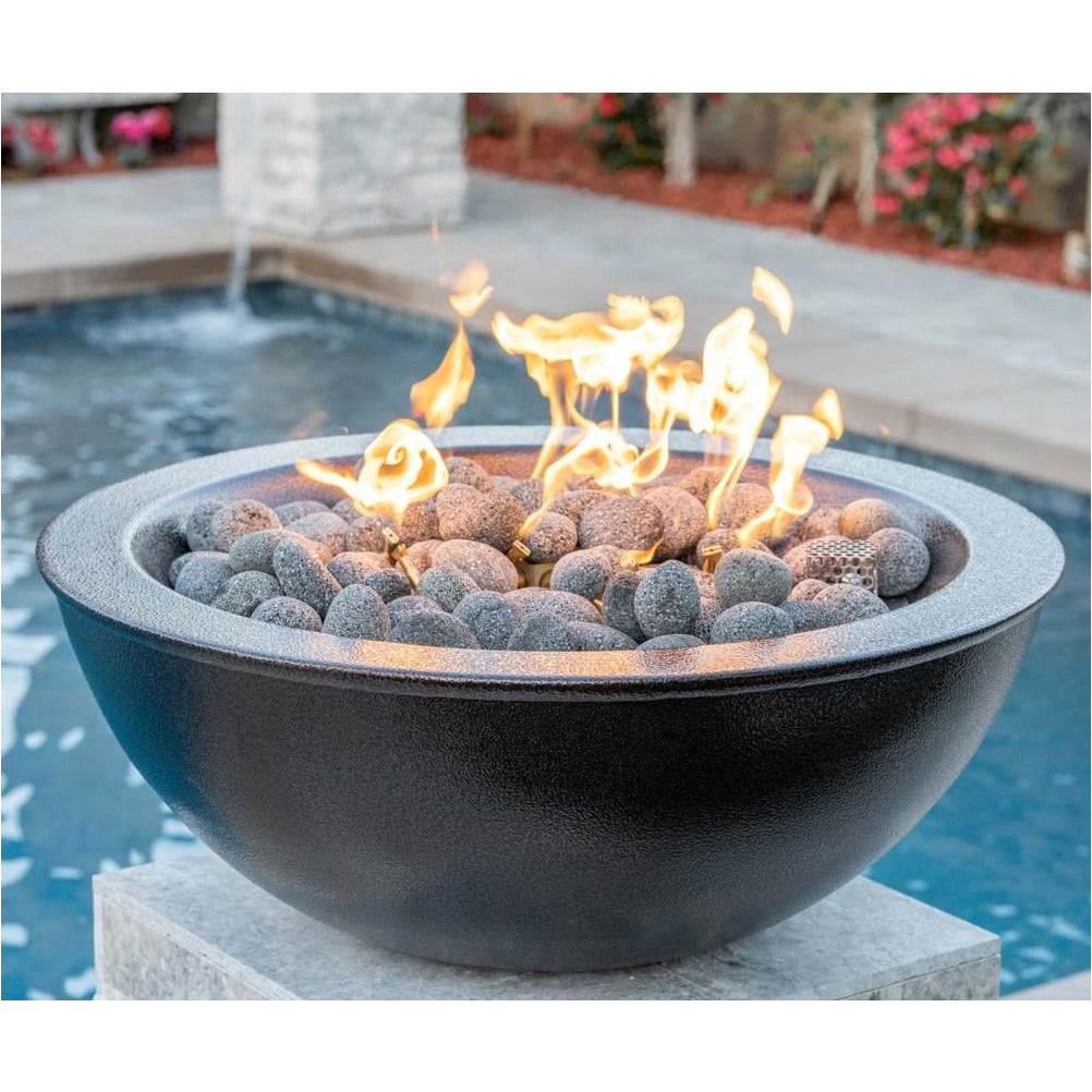 Sedona Powder Coated Fire Bowl Backyard