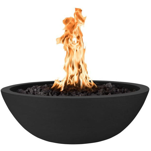 33" Sedona Concrete Fire Bowl Black