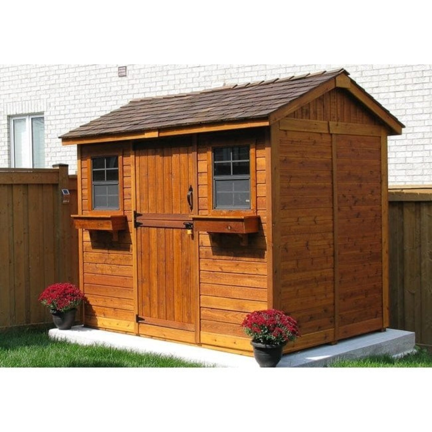 Outdoor Living Today 9'x6' Cabana Garden Shed - CB96